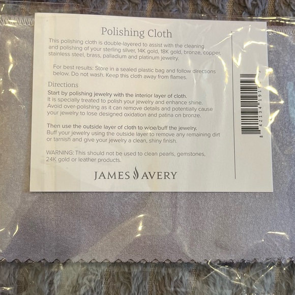 James Avery Charm/ Pendant Lot with Polish Cloth - Picture 7 of 8